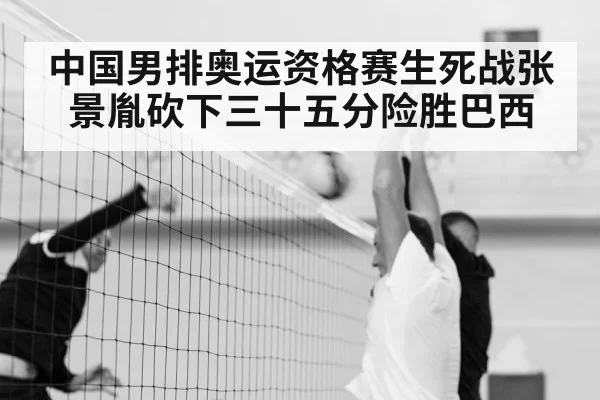 中国男排奥运资格赛生死战张景胤砍下三十五分险胜巴西